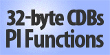 32-byte CDBs - PI Functions