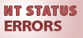NT Status Errors - Interpreting